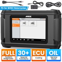 ANCEL MT510 Professional Motorcycle Diagnostic Tool for BMW Motorbike Full System ABS Bleed Oil TPS ECU Reset Automotive Scanner