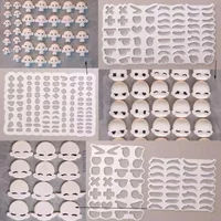 Ultralights Clay Q Version Cartoon Doll Bean Bean Eye Shape Cutting Mold DIY Polymer Clay Animation Character Eye Making Tool