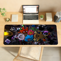 Cartoon W-World Of G-GumballS Mouse Pad Non-slip Desk Mat PC Laptop Accessories Rubber Office Keyboard Large Gamers Decoracion