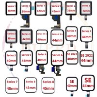 Touch Screen Digitizer Glass Lens Panel For Apple Watch Series SE 1 2 3 4 5 6 7 8 38mm 42mm 40mm 44mm TouchScreen Repair Parts