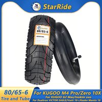 80/65-6 Tire and Inner Tube 10-Inch Scooter Tire for Kugoo M4 Pro/Zero 10X/KUKIRIN G2 Max/Inokim oxo/Kugoo G1 255X80 Parts