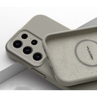 Magnetic Case for Samsung Galaxy S26 S25 S24 S23 S22 Ultra Plus A56 A55 Cover Matte Soft Liquid Silicon Velvet Mag-safe Shell