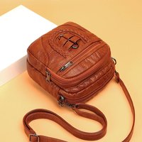 Women's Shoulder Bag Small Bag Mini Women's Bag Simple Fashion Messenger Bag Women's Versatile Shoulder Bag Soft Leather Bag
