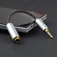 OKCSC – câble Audio d'équilibre HIFI, 2.5mm 3.5mm 4.4mm mâle à 2.5mm 3.5mm 4.4mm femelle, Conversion de casque, ligne d'adaptateur d'écouteurs