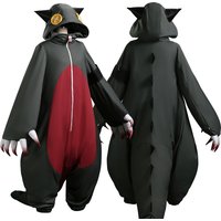 HOLOUN Gachiakuta Anime Guita Onesie Cosplay Costume Embroidery Dinosaur Pajama Outfit Convention Halloween Christmas
