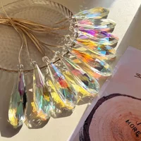 1 colored crystal light trap - Rainbow-colored hanging decoration, suitable for window decoration, interior decoration, holiday