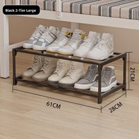 Simple Home Shoe Rack Large Capacity Storage under Bed Dormitory Renting House Entrance Placement Multi-layer Table Bottom
