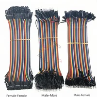 40-120Pin Dupont Line 10CM 20CM 30CM 40Pin Male to Male + Male to Female and Female to Female Jumper Wire Cable for DIY KIT