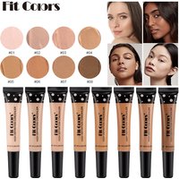 Concealer for Dark Skin Under Eye Corrector Waterproof Concealer Blemish Cover Contour Corrector Tube Concealer Melanin Makeup