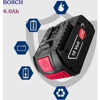 18V 6.0Ah Rechargeable Li-ion Battery New for Electric Drill Models BAT609 BAT609G BAT618 BAT618G BAT614 High Capacity Pow