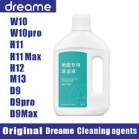 Original Cleaning Solution Dreame W10 Series H11 Series H12 M13 D9 Series Vacuum Cleaner Spare Parts Cleaning Solution 1000ML