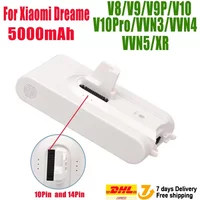 5000 mAh Li-Ionen-Akku für Dreame V8 V10Pro V9P XR VVN3 VVN5 Hand-Akku-Staubsauger, Teile, Ersatzakku