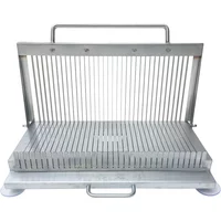 Manual Slicer Slicing Hand Pressure Thickened Stainless Steel Double-blade Sharp Cooked Food Slicer Cutter Food Processor
