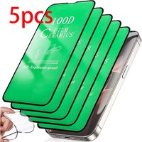 3-5PCS Clear Ceramic Film For iPhone 17 Air 16 15 14 11 13 12 Pro Max 15 14 16 Plus 12 Mini XS Max XR X 7 8 SE Screen Protector
