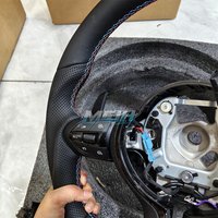 Odpowiednie dla modeli BMW F20 F22 F25 F32 F36 F82 F90, części zamienne, sportowa kierownica z płaskim dnem, adaptacja w stylu M.