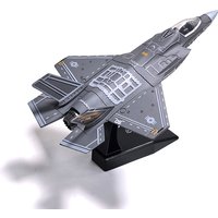 1 Piece DIY Puzzle Building Blocks Military Model Assemble Collection Toys F14 F35 B2 Fighter AH64 Helicopter Model Ornament Toy