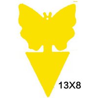 Dual-Sided Yellow Sticky Fly Traps Fruit Fly Trap 10pcs Yellow Sticky Traps Fly Paper for Indoor for Mosquito & Flying