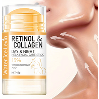 Retinol and Collagen Facial Neck Cream, Lifting Neck, Firming and Moisturizing Skin, Powerful Moisturizing Neck and Facial Skin, Brightening Neck Texture