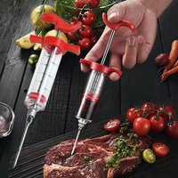 Barbecue BBQ Tools Set Grill Syringe Kitchen Accessories Sauce Injector Roast Needle Party Supply Household Kitchen Tools TMZ