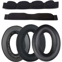 Replacement Ear Pads Foam Earpads For Sennheiser HD545 HD565 HD580 HD600 HD650 headphones Repair Parts Head Beam Cushion