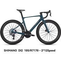 AliExpress NONE TWITTER R18 Ultra-Light Electronic Gear EDS-GEX-13S 7.9-9kg 105/RS-24S Mechanical Gear T1000 Carbon Fiber Road Bike Disc Brakes