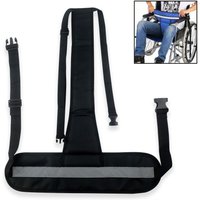 Adjustable Wheelchair Safety Belt Fixing Anti-skid Wheelchair Harness Strap Anti-fall Breathable Wheelchair Seat Fixing Belt