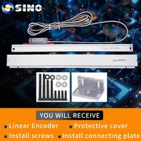 SINO KA300 High-Precision Linear Scales 5μm Accuracy 5V TTL Optical Ruler Stroke Length 620/670/770/820/870/920/970/1020mm