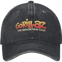 Gorillaz The Mountain Tour 2026 Baseball Caps Merch For Unisex Adjustable Trucker Hat
