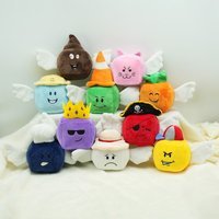 New Product Roblox Lucky Block Plush Lucky Block Story Plush Toy Doll Room Decoration Doll for Friends Birthday Gift