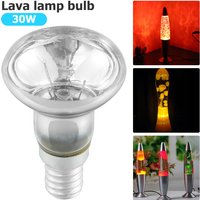 30 Watts Lava Lamp Bulbs Reflector Type Bulbs R39 E14 Base Lava Lamp Bulb High Temp Resistant Replacement Bulbs for Lava Lamps