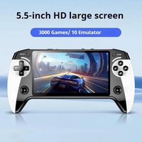 New 3000 Games X9 Handheld Video Game Console 5.5inch Screen Retro Video Game Player Built in 10 Emulators Support NES GBA GBC