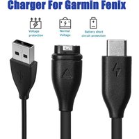 USB/USB-C Charger Smartwatch Charger For Garmin Fenix 5 5S 5X Plus 6 6S 6X Pro 7 7S 7X Charger Cable Replacement Charger