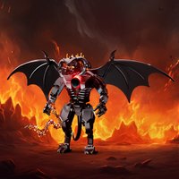MOC Rings Movie Figure Balrog Model Building Blocks Moria Demon Lord Battle Activity Monster Doll Brick DIY Toy Adult Gift