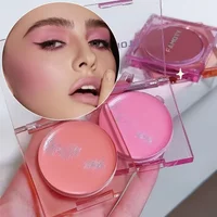 1PC natürliches, mattes Nude-Make-up, langanhaltend, farblich hergestellt, langlebig, aufhellend, Rouge-Creme für das tägliche Gesichts-Make-up