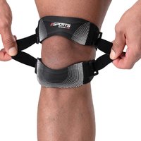 1pcs Patella Knee Brace Pro for Meniscus Tear,Adjustable Orthopedic Compression Patellar Tendon Support Strap with Patella Pads