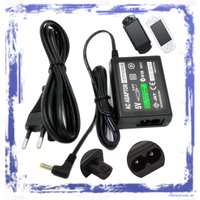 For PSP 1000 2000 3000 Series EU Plug AC Charger Adapter For PSP Power Supply Charger Cord Compatible with Sony PlayStation