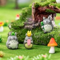 5pcs-12pcs/set 2026 Hot Anime Series Figure Totoro Mini Statue Cute Toys Room Ornaments Pvc Figures Toy Kid Gifts Collecctibles