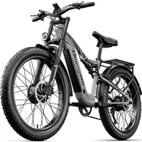 AliExpress Shengmilo S600 Adult 2000W Electric Bicycle Men's E-Mountain ebike with Two Motor, 48V840WH Battery,26
