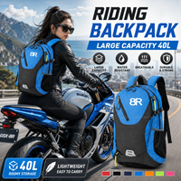 For SUZUKI GSX-8R GSX8R GSX 8 R 2023 2024 2025 GSX 8R Large Capacity WaRacing travel Men waterproof Backpack Bag Motorcycle Gift