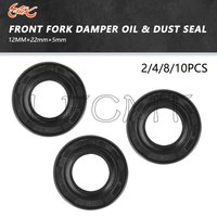 Joint d'étanchéité à double lèvre en caoutchouc nitrile 12x22x5 pour Honda TRX700XX XR250 650R XL600R XL200R XL 250R 350R 500R/S ST1300