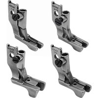 4 Stück/Set # 49544+49047 Double Toe Piping Welting Walking Foot (1/8+3/16+1/4+3/8) für Paff Industrial Nähmaschinenzubehör