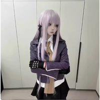 Danganronpa Dangan-Ronpa Kyoko Kirigiri women Cosplay Costume Sweatshirt Halloween Cosplay Costume Wig shirt Jacket Suit