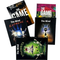 5 Styles The Mind Cards Game | The Mind Extreme | The Mind Soulmates | The Game Board Deck | The Game Face to Face Game Cards
