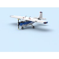 Educational Cessna 172 Plane Model Building Blocks Toy Gift for Children Assembly Puzzle Intelligent Play ABS Plastic Primary...