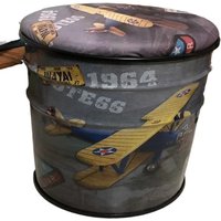 Industrial Style Storage Stool for Storage, Oil Bucket, Bar Low, Commercial