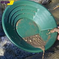 Portable Manual Gold Panning Tool, Without Power Function, Gold Panning Basin, Riverbed Panning Basin, Helps with Efficient Cleaning during Gold Panning, Suitable for Mountain River Exploration,