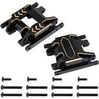 57g/66g RC Brass Skid Plate High-Quality Brass Gearbox Base Center Gearbox Base for 1/18 TRX4M RC Car Upgrade Parts
