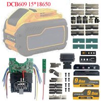 DCB609 Lithium Battery Case BMS PCB Charging Protection Circuit Board Box Housings For DeWalt 20V 60V DCB606 DCB612 For FlexVolt