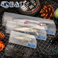 B&U Lure Protective Bags Fishing Lure Holder, for Hard Lures Minnows Crankbaits Freshwater/Saltwater Fishing Accessories