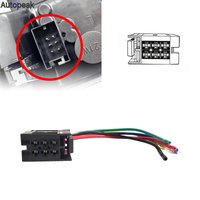 6-Pin For AUDI A1 Q3 Car Accessories Rear Tail Light Plug Wiring Connector Harness Loom Repair Wired Replacement 6Q0937702